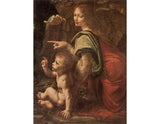 Virgin of the Rocks (detail 2) 1483-86 artwork preview
