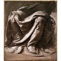 Garment Study For A Seated Figure 