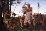 Anacreon, Bacchus, and Amor Painting artwork preview