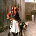 Arnaut from Cairo Painting by Jean-Leon