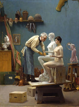 Working in Marble Painting artwork preview