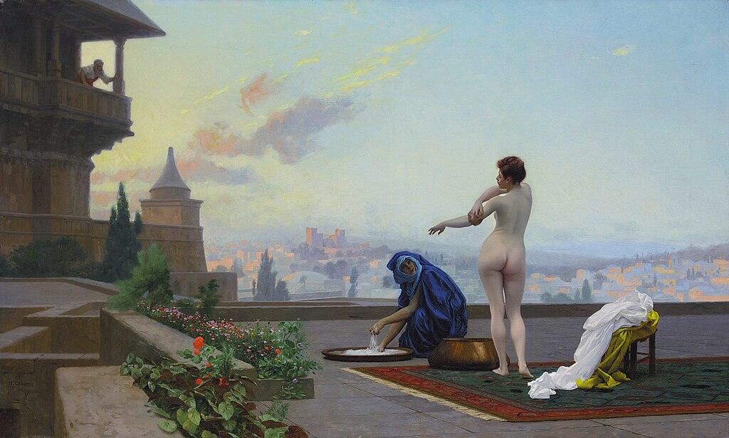 Bethsabee (Bathsheba) Painting by Jean-Leon