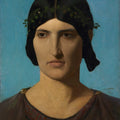 Portrait of a Roman Woman Painting by Jean-Leon