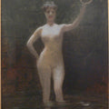 The Truth at the bottom of a Well Painting by Jean-Leon