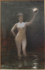 The Truth at the bottom of a Well Painting artwork preview
