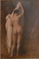 Nude from behind (Study for King Candaule) Painting artwork preview