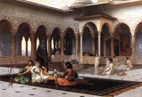 The Harem on the Terrace Painting artwork preview