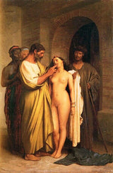 Achat D'Une Esclave (Purchase Of A Slave) Painting artwork preview