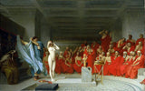 Phryné before the Areopagus Painting artwork preview
