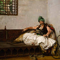 Bashi-Bazouk Chief Painting by Jean-Leon