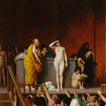 Slave Auction Painting by Jean-Leon