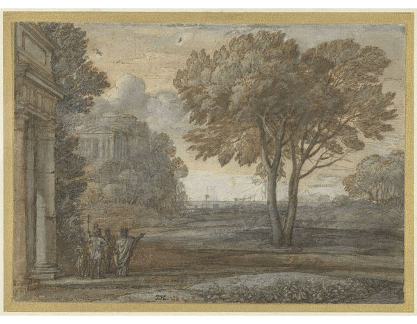 Seascape with Aeneas on Delos 