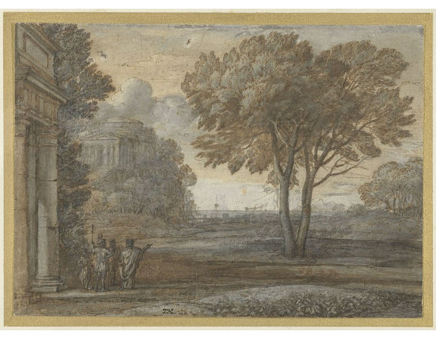 Seascape with Aeneas on Delos 