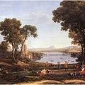 Landscape with Dancing Figures 