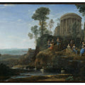 Apollo and the Muses on Mount Helion (Parnassus) 1680 