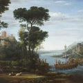 Landscape with the arrival of Aeneas at Pallanteum (detail) 