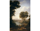 Landscape with the Finding of Moses 1637-39 artwork preview