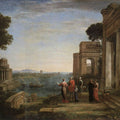 Aeneas's Farewell to Dido in Carthago 1676 