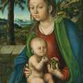 Virgin and Child with a Bunch of Grapes 