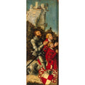 Portrait of a Knight with his two sons 