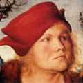 Portrait of Dr. Johannes Cuspinian (detail) 