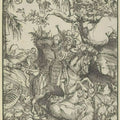 St. George On Horseback Slaying The Dragon 