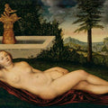 Reclining River Nymph at the Fountain 1518 