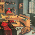 Albrecht of Brandenburg as St. Jerome in his study 