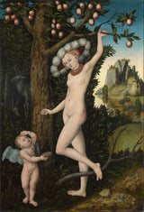 Cupid Complaining to Venus 1530 artwork preview
