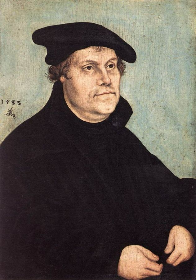 Portrait Of Martin Luther 