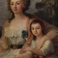 Countess Anna Protassowa with niece 