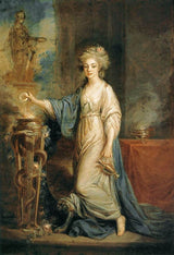 Portrait of a Woman as a Vestal Virgin artwork preview