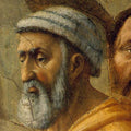 The Distribution of Alms and the Death of Ananias (detail) 1426-27 