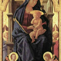 Pisa polyptych Virgin and Child 