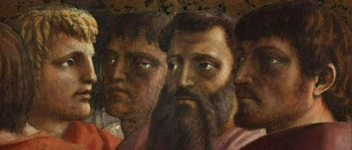 Brancacci chapel Tribute Money detail 2 