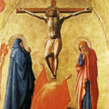 Pisa polyptych Crucifixion 