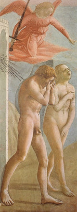Brancacci chapel Expulsion from Paradise artwork preview