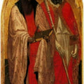 San Giovenale Triptych. Left panel 