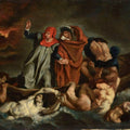 The Barque of Dante (after Delacroix) 