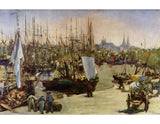 The Harbour At Bordeaux artwork preview