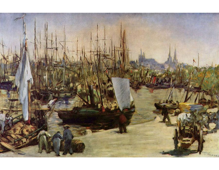 The Harbour At Bordeaux 