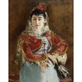 Portrait of Émilie Ambre in the role of Carmen 