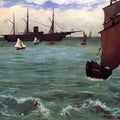 The Kearsarge at Boulogne 1864 