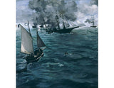 Battle of the 'Kearsarge' and the 'Alabama' artwork preview