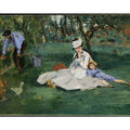 The Monet Family In The Garden 