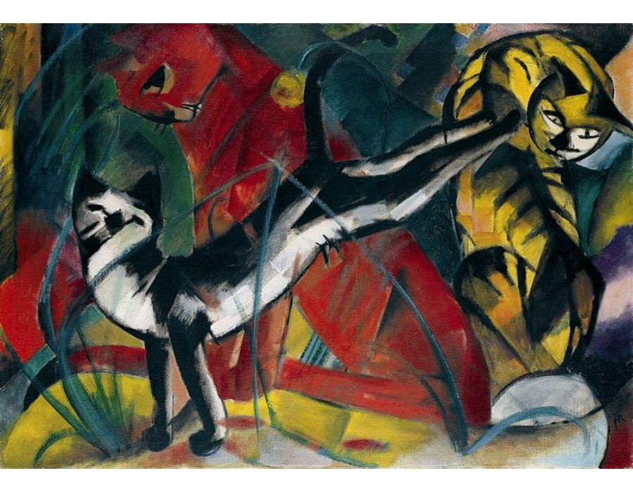 Three Cats 