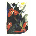 Four foxes 