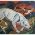 Three Animals (Dog Fox And Cat) 