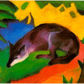 Blue Black Fox 