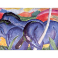The Large Blue Horses 